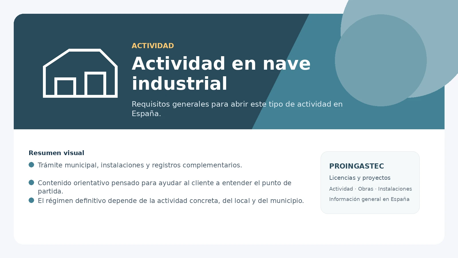 Nave industrial